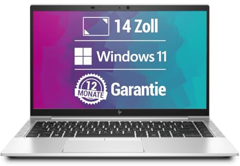 HP EliteBook 840 G8 Ordinateur portable 14 Full HD Intel Core i5-1145G7@ jusqu'à 4,4 GHz 8 Go 256 Go SSD avec Windows 11 Pro et logiciel antivirus gratuit avec garantie de 12 mois (reconditionné)