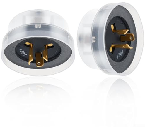 Außenbereich Fotoelektrischer Lichtsensor Schalter 120V Verriegelbar Photocell Controller Automatisches Dämmerungsschalten für Straßenlaternen Parks bis 1800W(2PCS)