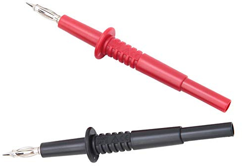 Test Lead Kit, Multi Purpose Multimeter Leads Probe Lead Test Kit 4mm Plug 05mm Length Multimeter Test Lead Kit for Test Electrical Electronic Test