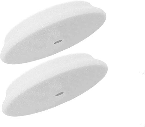 RUPES D-A Polierschaum-Pad, ultrafein, leistungsstark, 10,2 cm Gesicht, 7,6 cm Rückseite, 2 Stück