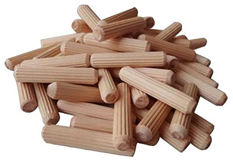 2X Holzdübel Wellholzdübel Packung mit 100 | Buchendübel | Holzdübel