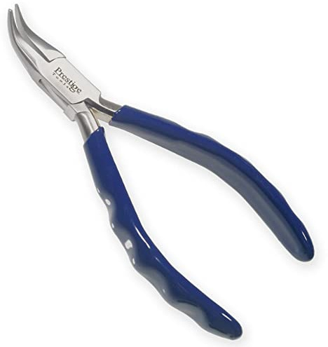 Bent Chain Nose Pliers Jump Ring Opening Closing Loop Forming Bend Nose Jewellery Making Gift Ideas Hobbies & Creative Art Tools PTL®