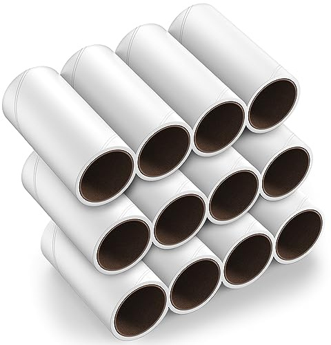 Lint Roller Refill 720 Sheets, Pet Hair Remover Replacement, Suitable for Most 3.9 Rollers,Great for Removing Hair from Pets, Furniture, Clothes, Car Seats and Carpets with Hair Remover