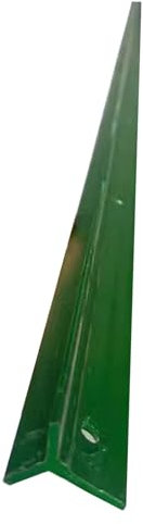 Piquet cloture À Toute Épreuve Poteau de Clôture avec Fond Pointu Sans Creuser, Métal Poteaux de Clôture en Treillis Métallique pour Pelouses, Jardins, Fermes, Cours, Patios Barrière Temporaire ( Colo