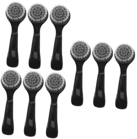 Gogogmee 9stücke Teiliges Gesichtsreinigungsbürste Sanfte Gesichtspflege Für Effektive Tiefenreinigung Tragbares Accessoire Für Reisen Hautfreundliche Materialqualität