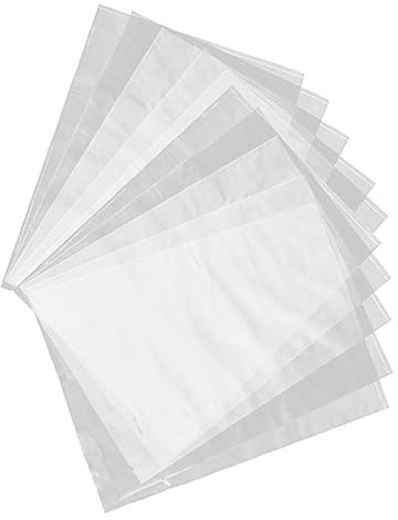 200 Stück Wärmeschrumpfbare Verpackungsbeutel Schrumpffolie Transparente Kosmetikverpackungsbeutel
