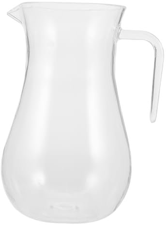 Ciieeo distributore di Vino brocca per l'acqua del caffè brocca per Bevande al Vino Bicchieri da Vino Trasparenti Jug d'Acqua Contenitore per l'acqua del Succo plastica Trasparente
