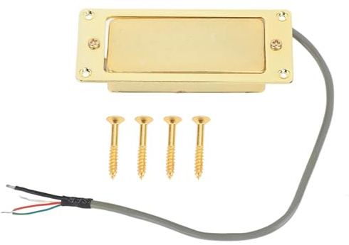 LjwZekyrnt E -Gitarren -Pickup Mini 7.2k Doppelspulen Zinklegierung Humbucker Bridge Pickup Praxis Performance
