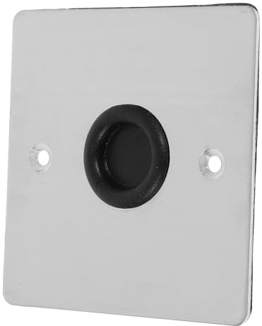 Générique Plaque Métallique Murale de Prise 86 Inoxydable Trou de Passage | Cache-câble Mural Obturateur | Protection Électrique Plafond et Mur | Jeu pour Rénovation Électrique