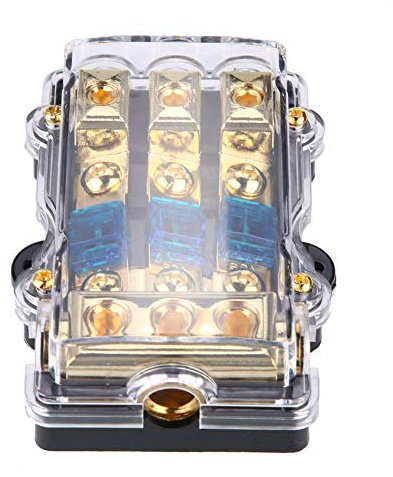 Sicherungshalter 24V 60A Wasserdichter Sicherungskastenhalter für Kfz Auto Boot Marine Truck Yacht SUV RV