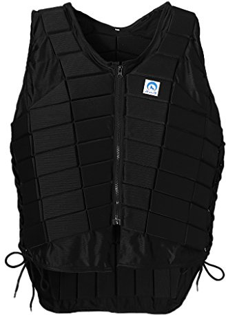 HomeDecTime Gilet de Sécurité Équestre Cheval d'Équitation d'Entraînement Gilet de Protection pour Enfant/Adulte - Hommes XXL