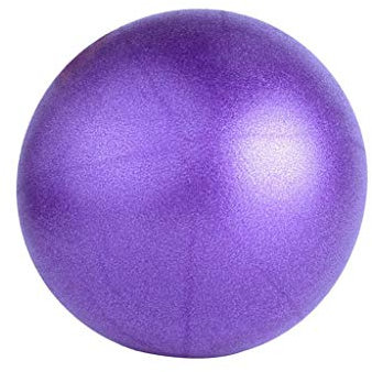 Umerk Gymnastikball Mini Übungen Yoga Ball, Gymnastikball, Pilates Soft-Ball for Fitness, Pilates, Therapie, Klein, 25cm (Color : Purple)