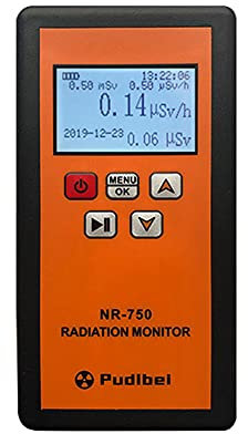 Kavolet Nuclear Radiation Detector, Beta Gamma X-ray Tester, NR-750 Household Radioactive Tester, LCD Display, Geiger Counter Radiation Detector, Triple Alarm