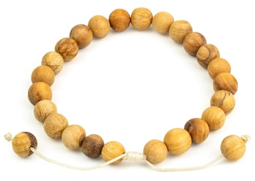 MUT22 Palo Santo Armband, Sakradschmuck mit Aromatherapie und Schutzfunktionen