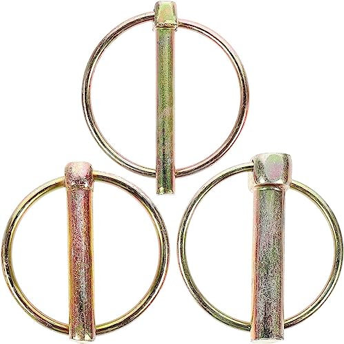 Schnellspannstift, Drop-Pin, 30 Stück Lynch and Stable Machinery Schwere Sicherheitskupplung for Traktoren – for LKW-Anhänger, Traktor-Pin-Befestigung, Mäher, O-förmige Anhänger, O-förmige Bolzen, Bau