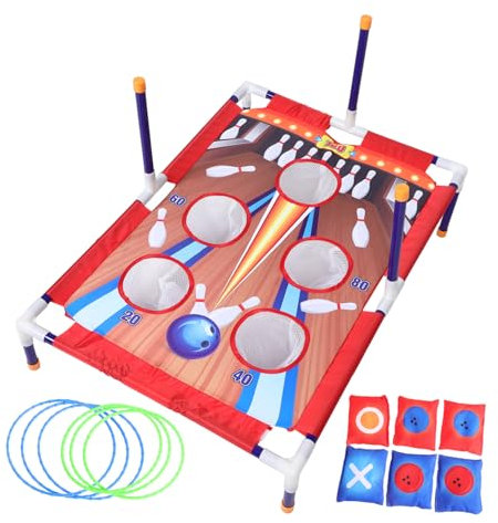 TOKIDNY Interaktives Sitzsack-wurfspiel Für Kinder Outdoor-Spielzeug Robuste Sitzsäcke Für Kinder Für Lustige Geburtstagsfeiern Mit Der Ganzen Familie
