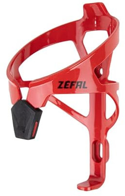 ZEFAL Pulse A2 Portabidon Bicicleta - Portabidones Bicicleta MTB y Bicicleta de Carretera - Soporte Botella Bicicleta Fabricado en Francia - Porta Botellas para Bicicleta Ligera - 26g - Rojo Fuego