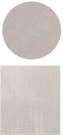 EUYKQNOI 2 Piezas Rejilla Barbacoa, Rejilla para Barbacoa antiadherente BBQ Esterilla Cortable para Parrilla Horno (30 * 40cm)