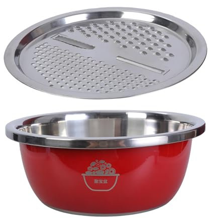 Lavabo estable de acero inoxidable con tapa de drenaje para preparaciones de fiestas, triturar y picar, ideal para cocineros caseros