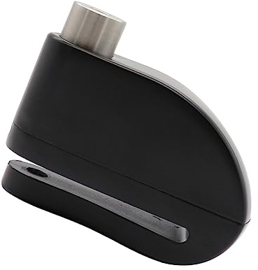 Ciieeo Candado de Disco para Motocicleta con Alarma Núcleo Inoxidable Resistente y Cuerpo Grueso Incluye Llaves y Bolsa Antirrobo para Scooter y Moto Fácil y Protección Segura
