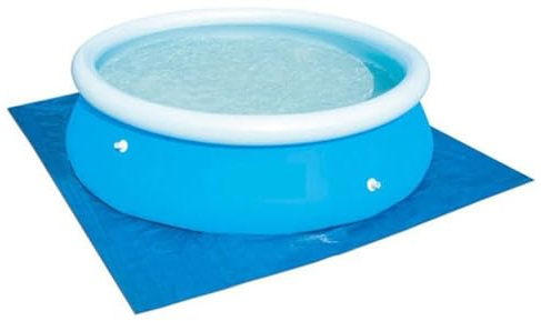 Mppchhn Copripiscina Gonfiabile Rotondo - Coperture per Piscine Fuori Terra,Coperta Sicura da Esterno Facile da Montare Antipolvere per Vasca Idromassaggio, Piscina Interrata, Giardino in Inverno ed