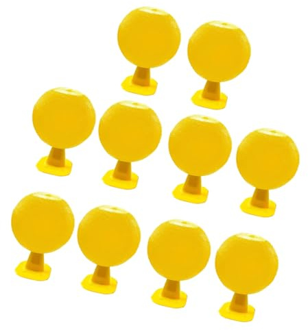 CVZQTE Attrape-Mouches Naturels Gogga pour Comptoirs De Cuisine Technologie De Surfaces Collantes Instantanément Les des Fruits Piège À des Fruits À Action Rapide
