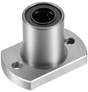 sourcing map Linearkugellager LMH20UU mit Zwei Seitlich Geschnittenen Flaschen, 20mm Bohrung Durchm. 32mm Außendurchm. 42mm Länge