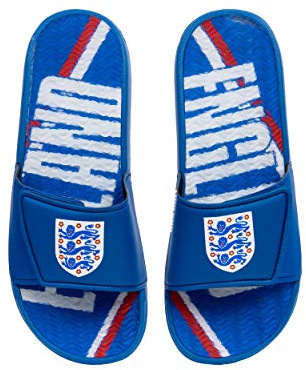 FOCO Football Team Gel Slide Flip Flops