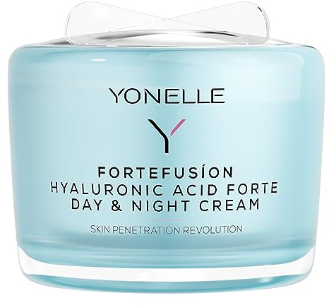 YONELLE Gesichtscreme Damen Mit Hyaluronsäure - Face Care Intensiv Feuchtigkeitsspendend - Gesichtspflege Moisturizer Face - Feuchtigkeitscreme Gesicht - Hyaluron Creme Gesicht 55ml