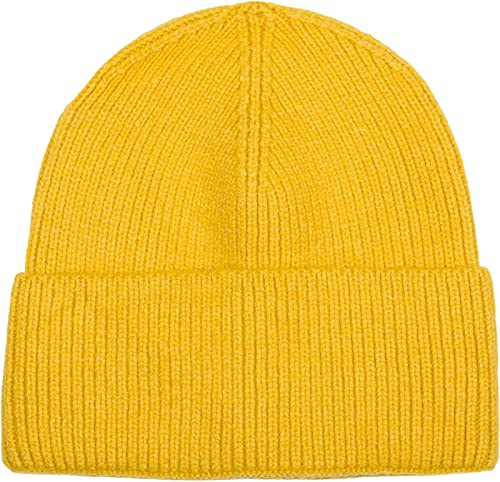 styleBREAKER Unisex Beanie Strickmütze Rippenmuster Krempe | Doppelt gestricktes Gewebe für optimale Wärmeisolation an kalten Tagen. Elastischer Umschlag, passend für 56-59 cm Umfang.