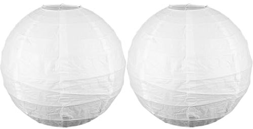 OSALADI Faltbare Papierlaternen 2 Stück Papier Hängender Lampenschirm Kronleuchter Lichtabdeckung 40 Cm Faltbare Lampenschirme Für Weihnachten Neujahr Hochzeit Tischwandlampe Hängende