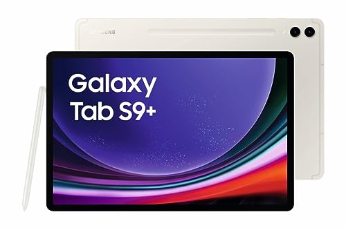 Samsung Galaxy Tab S9+ SM-X810N Qualcomm Snapdragon 8 Gen 2 12GB RAM 512GB Storage 12.4 inch Wi-Fi Tablet - Beige - RFB-SM-X810NZEEEUB