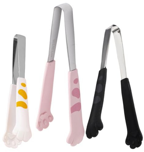 MUCKLILY Pinces de Cuisine pour Aliments Design Camping Extérieur