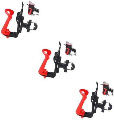Yardwe 3stücke Motorcycle Water Bottle Holder Clamp Einstellbarer Getränkehalter Für Motorräder Wetterbeständiger Flaschenhalter Für Fahrräder Und Motorräder Und