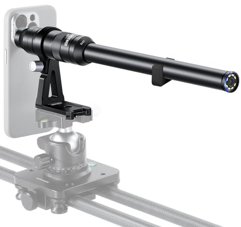 NEEWER Objectif Sonde Macro 18mm 2x pour Téléphone avec Filetage 17mm,Compatible avec SmallRig,Compatible avec ShiftCam,Compatible avec SANDMARC Cage pour iPhone Samsung avec Adaptateur Objectif,LS-51