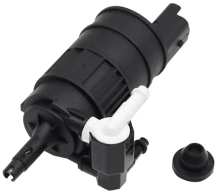 CGEAMDY Washer Pump for Windscreen Washing System, Windscreen Washer Pump, Twin Outlet Windscreen Washer Pump Compatible, Car Window Washers Pumps, Windscreens Motor, Universal Automotive Accessories
