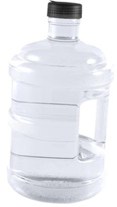 perfk Mineralwassereimer, Mineralwasserfass mit Griff, verdickter Wasserspender, Flasche, Wasserbehälter für Teeservice, Küche, 11.3 L