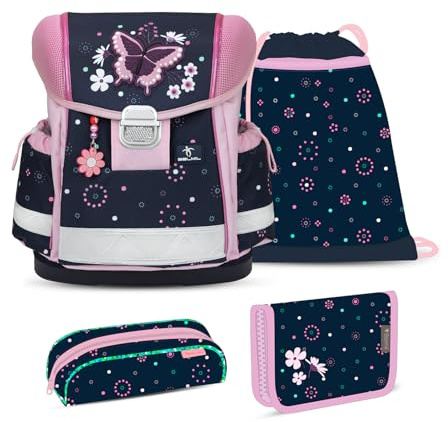 Belmil Classy Schulranzen Set 4 - teilig (403-13/AG/S)