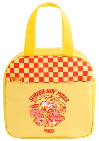 Grupo Erik Insulated Lunch Bag - Stranger Things Merchandise | 7.9 x 7.9 x 4.7 inches - 20 x 20 x 12 cm, Adults & Kids School Lunch Bag | Stranger Things Gifts Under 15 Pounds