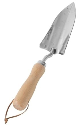 Generico Set di Attrezzi da Giardino in Acciaio Inossidabile, rastrello/forcone/Pala, Kit for Giardinaggio, piantagione Manuale for Interni ed Esterni(Measure Shovel)