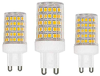 GOUGEER 3 Stück G9 10W LED Glühbirnen Ersatz der G9 100W Halogenlampe G9 1000 Lumen, Warmweiß 3000k, Keramiksockel, Nicht Dimmbare Glühlampe für die Beleuchtung zu Hause, g9 Kapselbirnen