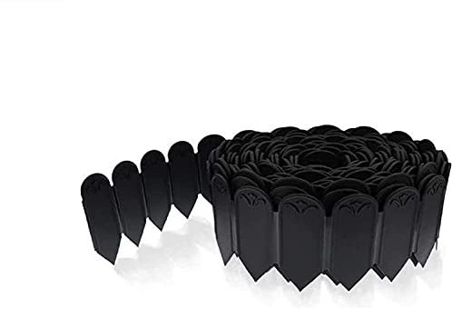 Recinzioni per Giardino Staccionata per Giardino Bordi per giardinaggio flessibili Bordi Barriere per fiori Recinzione da giardino Bordo per prato plug-in in PVC di plastica per balcone da giardino ll