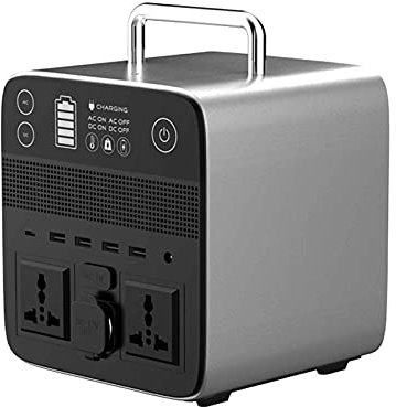 Générateurs extérieurs Centrale électrique portative, alimentation mobile d'urgence extérieure, batterie au lithium fer phosphate de 80 000 mah, écran tactile LCD