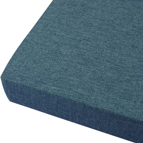 moismk Bankkissen Bankauflage 150x40 120x40 140x40 Stuhlkissen, Outdoor Bankauflage, Sitzkissen für Fensterbank, 3cm/5cm/8cm Dickes Waschbare Abnehmbarer Bezug Bankauflage(#14,140x40cmx5cm Thick)