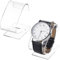 PH PandaHall 2 soportes para reloj, soporte transparente para pulsera, soporte de acrílico para reloj, organizador de relojes transparente para hombres, día del padre, tienda en casa, exhibición de
