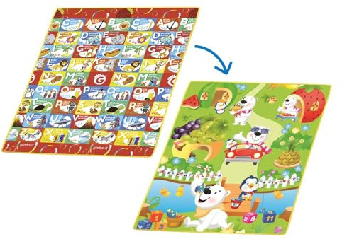 Vitamina G Alfombra de Juego 180 x 150 Doble Cara