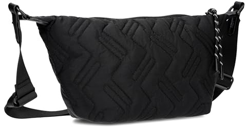 Zwei Damen Puffer Umhängetasche Cleo CL60 gesteppte Handtasche, quilted Bag, ultraleicht, wasserabweisend, robust, moderne Damen Stepp-Tasche