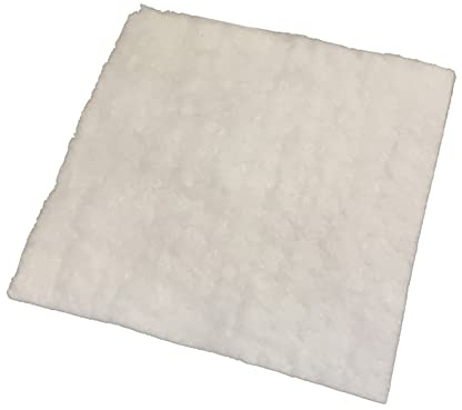 AIXILAN Feuerisolierende Keramikfaserdecke, 2300F feuerfeste Isolierdecke for Pizzaofen, Schmiede, Gießerei, Ofenwand und Geschirrspülerisolierung(500 * 300 * 20mm)