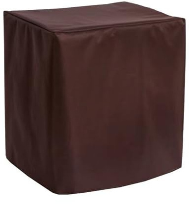QSTGX Housse Coffres de Rangement ExtéRieur éTanche Bache de Protection Salon de Patio Exterieur Facilité D'Installation Housses pour Tables et chaises d'extérieur(Brown,60 * 60 * 70cm)
