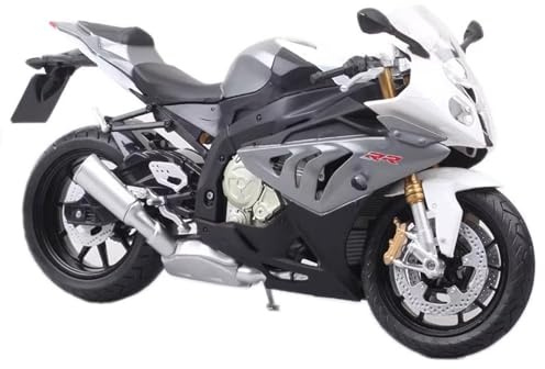 För S1000RR 2009 Gjuten Motorcykelmodell Leksaksfordon Samling Autobike Terrängmotorcykelleksaker Ca 1:12